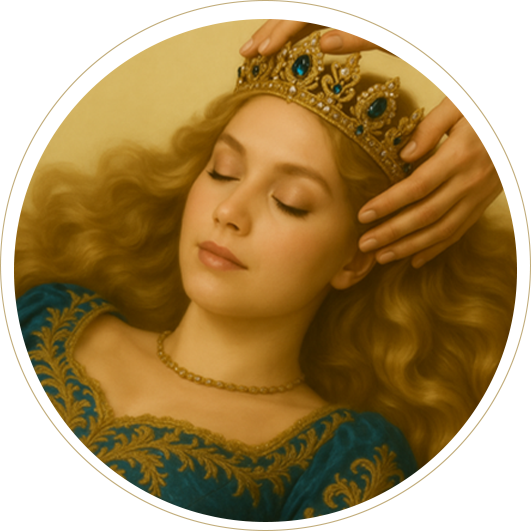 眠り姫のドライヘッドマッサージ